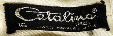 Bathing suit, Catalina Sportswear (American, founded 1907), nylon, American