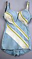 Bathing suit, Saks Fifth Avenue (American, founded 1924), nylon, plastic (foam), American