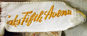 Bathing suit, Saks Fifth Avenue (American, founded 1924), nylon, plastic (foam), American