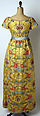 Evening dress, George Halley (American), silk, American