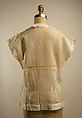 Blouse, cotton, probably French