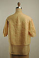 Blouse, silk, probably French