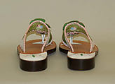 Sandals, [no medium available], American