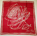 Scarf, Jacques Fath  French, silk, French