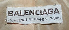 Suit, House of Balenciaga (French, founded 1937), wool, French