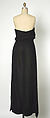 Evening dress, House of Balenciaga (French, founded 1937), cotton, French