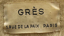 Ensemble, Madame Grès (Germaine Émilie Krebs) (French, Paris 1903–1993 Var region), wool, leather, French