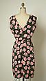 Cocktail dress, House of Balenciaga (French, founded 1937), silk, French