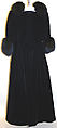 Evening ensemble, Norman Norell  American, cotton, silk, fur, synthetic fiber, American