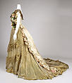 Ball gown, Driscoll (American, founded ca. 1864), silk, metallic thread, glass, American
