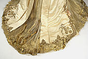 Ball gown, Driscoll (American, founded ca. 1864), silk, metallic thread, glass, American