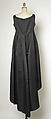 Evening dress, House of Balenciaga (French, founded 1937), silk, French
