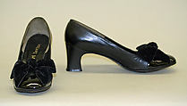 Shoes, Herbert Levine Inc. (American, founded 1949), leather, plastic (vinyl), American