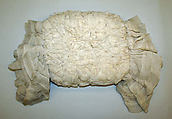 Muff, silk, American or European