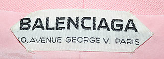 Dress, House of Balenciaga (French, founded 1937), wool, French