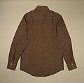 Shirt, cotton, polyester, American