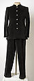 Evening suit, cotton, Italian