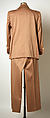 Suit, Pierre Cardin (French (born Italy), San Biagio di Callalta 1922–2020 Neuilly), cotton, French