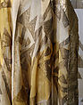 Bathrobe, silk, metallic thread, French