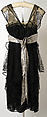 Evening dress, Lucile Ltd., New York (American, 1910–1932), silk, cotton, metal, American