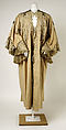 Evening coat, House of Worth (French, 1858–1956), wool, silk, cotton, rhinestones, metallic thread, French