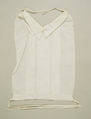 Ensemble, wool, cotton, silk, linen, American