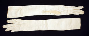 Wedding ensemble, silk, leather, cotton, American