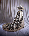 Evening dress, House of Worth (French, 1858–1956), silk, cotton, glass, French