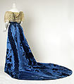 Evening dress, House of Worth (French, 1858–1956), silk, cotton, French