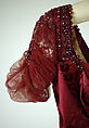 Evening dress, possibly House of Worth (French, 1858–1956) (may be American copy), silk, probably American