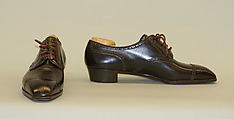 Oxfords, leather, wood, plastic, British