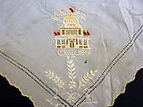 Handkerchief, silk, American