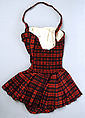 Bathing suit, cotton, American