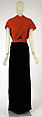 Evening dress, House of Vionnet (French, active 1912–14; 1918–39), silk, French