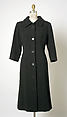 Coat, House of Balenciaga (French, founded 1937), wool, French