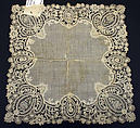 Handkerchief, linen, cotton, European