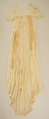Evening dress, cotton, American
