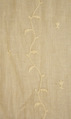Evening dress, cotton, American
