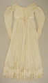 Walking dress, cotton, American