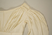 Walking dress, cotton, American