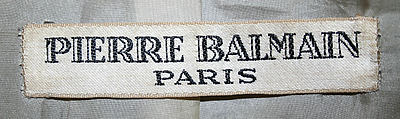 Suit, House of Balmain (French, founded 1945), wool, French
