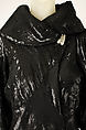 Evening coat, House of Vionnet (French, active 1912–14; 1918–39), silk, plastic, French