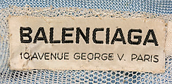 Hat, House of Balenciaga (French, founded 1937), linen, French