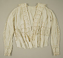 Blouse, linen, cotton, American or European