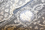 Fichu, cotton, American or European