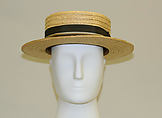 Hat, straw, American