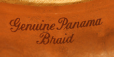 Hat, straw, American