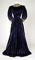 Walking suit, B. Altman & Co. (American, 1865–1990), cotton, silk, metallic thread, American