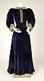 Walking suit, B. Altman & Co. (American, 1865–1990), cotton, silk, metallic thread, American