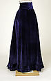 Walking suit, B. Altman & Co. (American, 1865–1990), cotton, silk, metallic thread, American